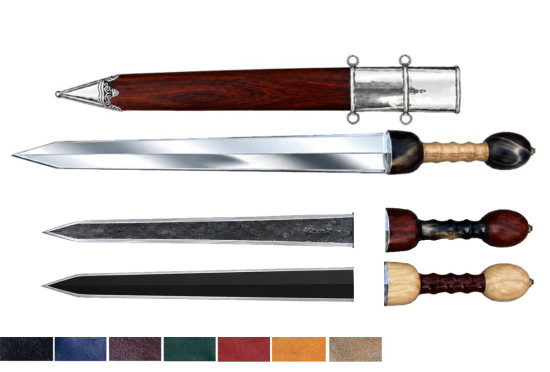 Hand-Forged Pompeii Gladius Sword, Configurable Build