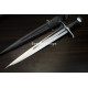 Hand-Forged Mandeville Dagger, Cross Guard