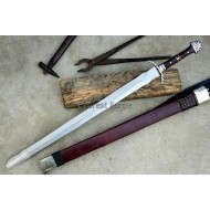 5-Lobed Pommel Medieval Sword