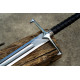 Chronicles of Narnia Prince Sword — Hand-Forged Replica with Aslan Lion-Head Pommel