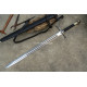Chronicles of Narnia Prince Sword — Hand-Forged Replica with Aslan Lion-Head Pommel