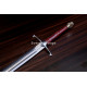 Hand-Forged Longsword, Wolf-Head Pommel