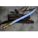 Brass hilt talwar sword