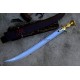Brass hilt talwar sword