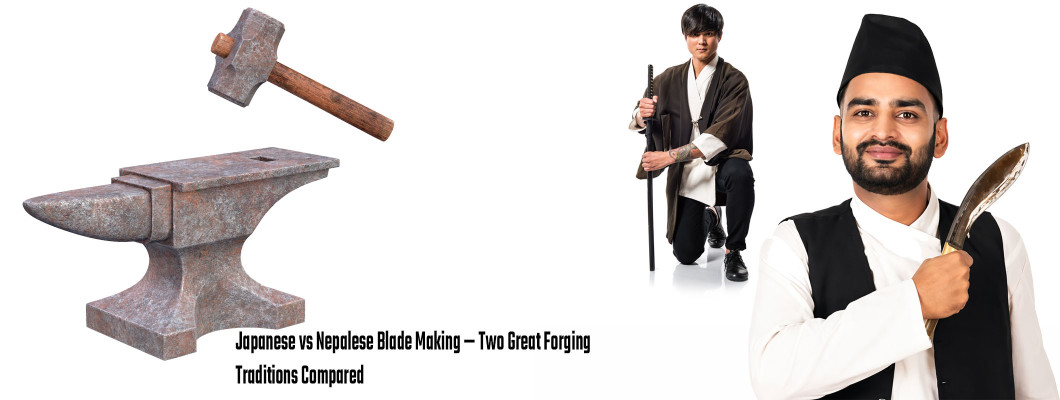 Japanese vs Nepalese Blade Making — Two Great Forging Traditions Compared