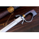 Hand-Forged Moroccan Nimcha Sword, Drooping Quillon