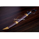 Hand-Forged Moroccan Nimcha Sword, Drooping Quillon