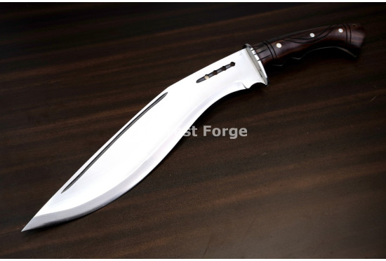 Hand-Forged Kukri, Narrow Deep Fuller