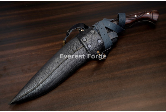 Hand-Forged Kukri, Narrow Deep Fuller