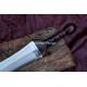 Hand-Forged Roman Pugio Dagger – Full-Tang 5160 Leaf-Shaped Blade