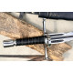 Side Ring Parrying Dagger – Hand-Forged Flamberge Main Gauche