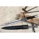Side Ring Parrying Dagger – Hand-Forged Flamberge Main Gauche