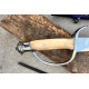 Pirate Cutlass - Hand-Forged Curved Sabre with Bone Hilt and Knuckle Guard