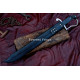 Hand-Forged Pirate Cutlass Machete – Full-Tang 5160 Curved Chopping Blade with D-Guard