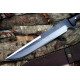 Predator Movie Knife — Hand-Forged Tactical Fighter with Black Blade