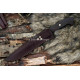 Predator Movie Knife — Hand-Forged Tactical Fighter with Black Blade