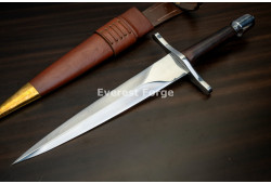 Hand-Forged Quillon Dagger, Barrel Pommel