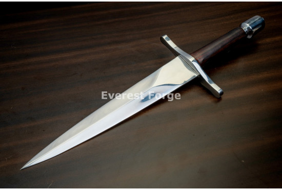 Hand-Forged Quillon Dagger, Barrel Pommel