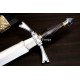 Hand-Forged Quillon Dagger, Fishtail Guard