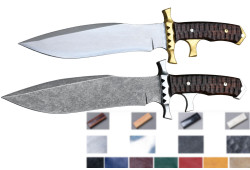 Hand-Forged Rambo V-Inspired Combat Knife, Configurable Build