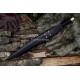 Seax Dagger – 19-Inch Hand-Forged Anglo-Saxon Long Dagger with Broad Carbon-Steel Blade & Brass Fittings