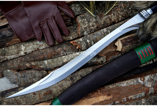 Custom Scimitar Sword – Hand Forged Curved Blade