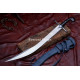 Hand-Forged Fantasy Scimitar – Full-Tang 5160 Curved Blade with Star Guard