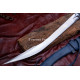 Hand-Forged Fantasy Scimitar – Full-Tang 5160 Curved Blade with Star Guard