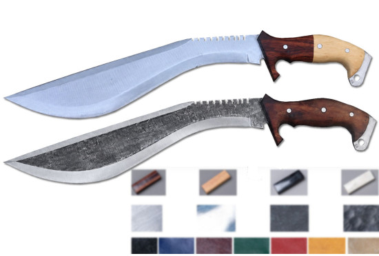 Hand-Forged Fatman Scourge Kukri/Khukuri, Configurable Build