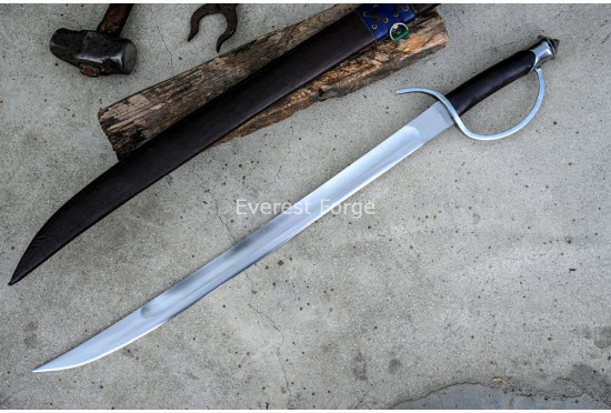 D-Guard Curved Saber-Scimitar