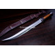 Hand-Forged Thracian Sica Sword, Curved Blade