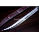 Hand-Forged Thracian Sica Sword, Curved Blade