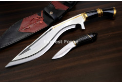 Hand-Forged Double Chirra Kukri