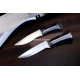 Hand-Forged Kukri Set, Wide Bevel Blade