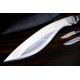 Hand-Forged Kukri Set, Wide Bevel Blade