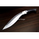 Hand-Forged Kukri, Stacked Leather Grip