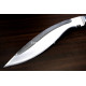 Hand-Forged Kukri, Stacked Leather Grip