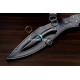 Hand-Forged Kukri, Stacked Leather Grip
