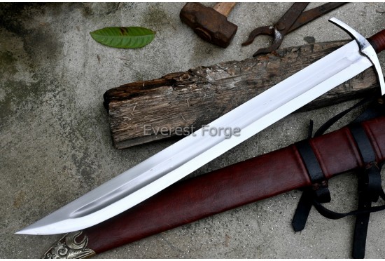 VIKING SWORD-Brazil-Nut Pommel