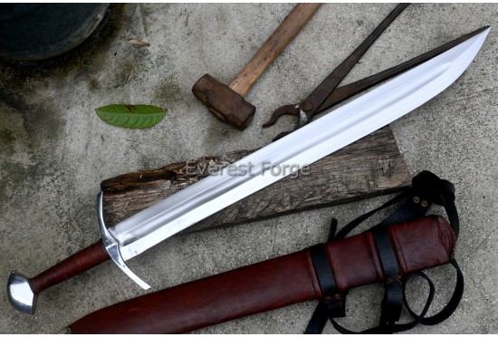 VIKING SWORD-Brazil-Nut Pommel