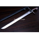Hand-Forged Langes Messer Sword, Nagel Guard