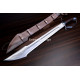 Hand-Forged Spartan Sword, D-Guard Hilt