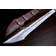 Hand-Forged Spartan Sword, D-Guard Hilt
