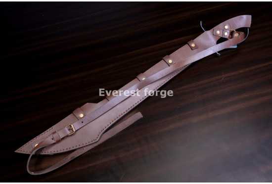 Hand-Forged Spartan Sword, D-Guard Hilt