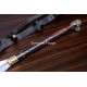 Hand-Forged Ceremonial Spear, Lion-Head Finial