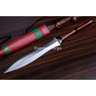 Hand-Forged Leaf-Blade Sword, Two-Hand Grip