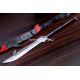 Hand-Forged Fantasy Glaive, Barbed Blade