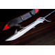 Hand-Forged Fantasy Glaive, Barbed Blade