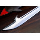 Hand-Forged Fantasy Glaive, Barbed Blade