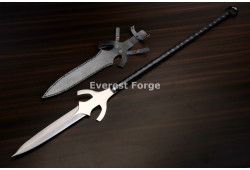Hand-Forged Winged Spear